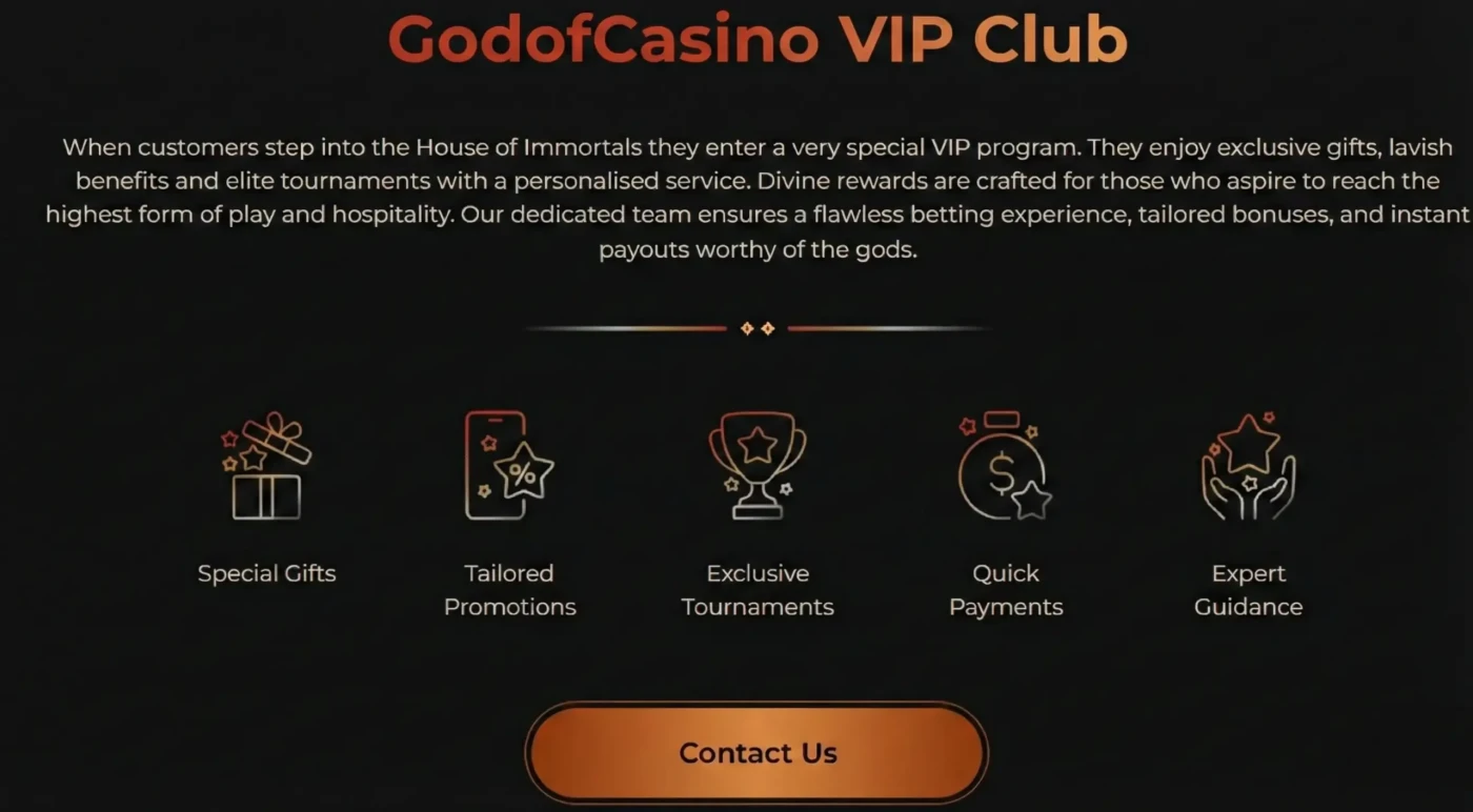 God Of Casino VIP